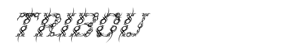Tribou font preview
